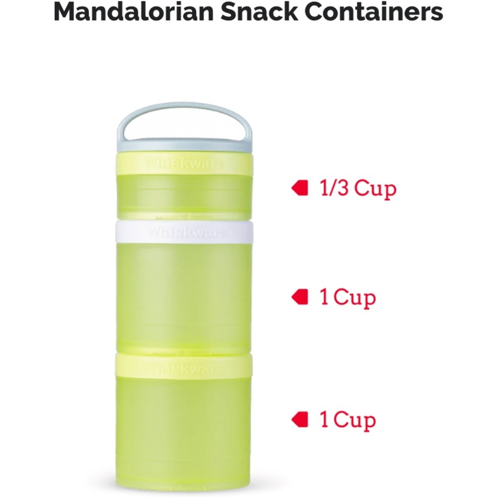Whiskware Star Wars The Mandalorian Portable Snacking Container - Picture 2 of 5